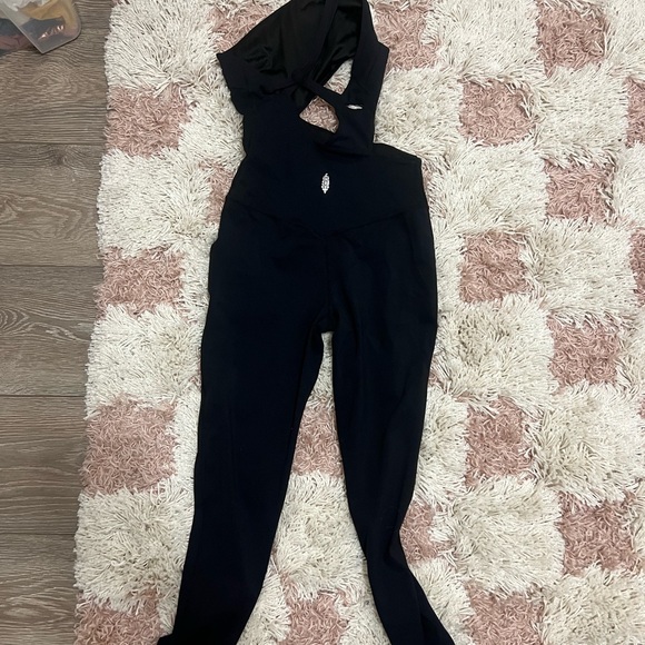 Free People Black Jumpsuit - Picture 4 of 6